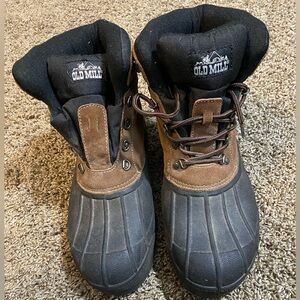 Old Mill Suede Boots Mens SZ 9